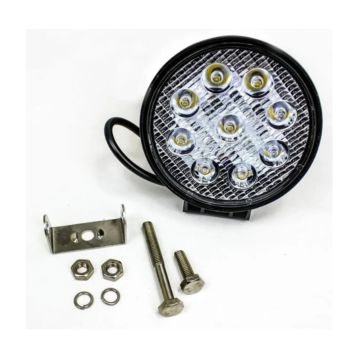 GENERICO - Set de focos auxiliares LED 27W para autos camiones