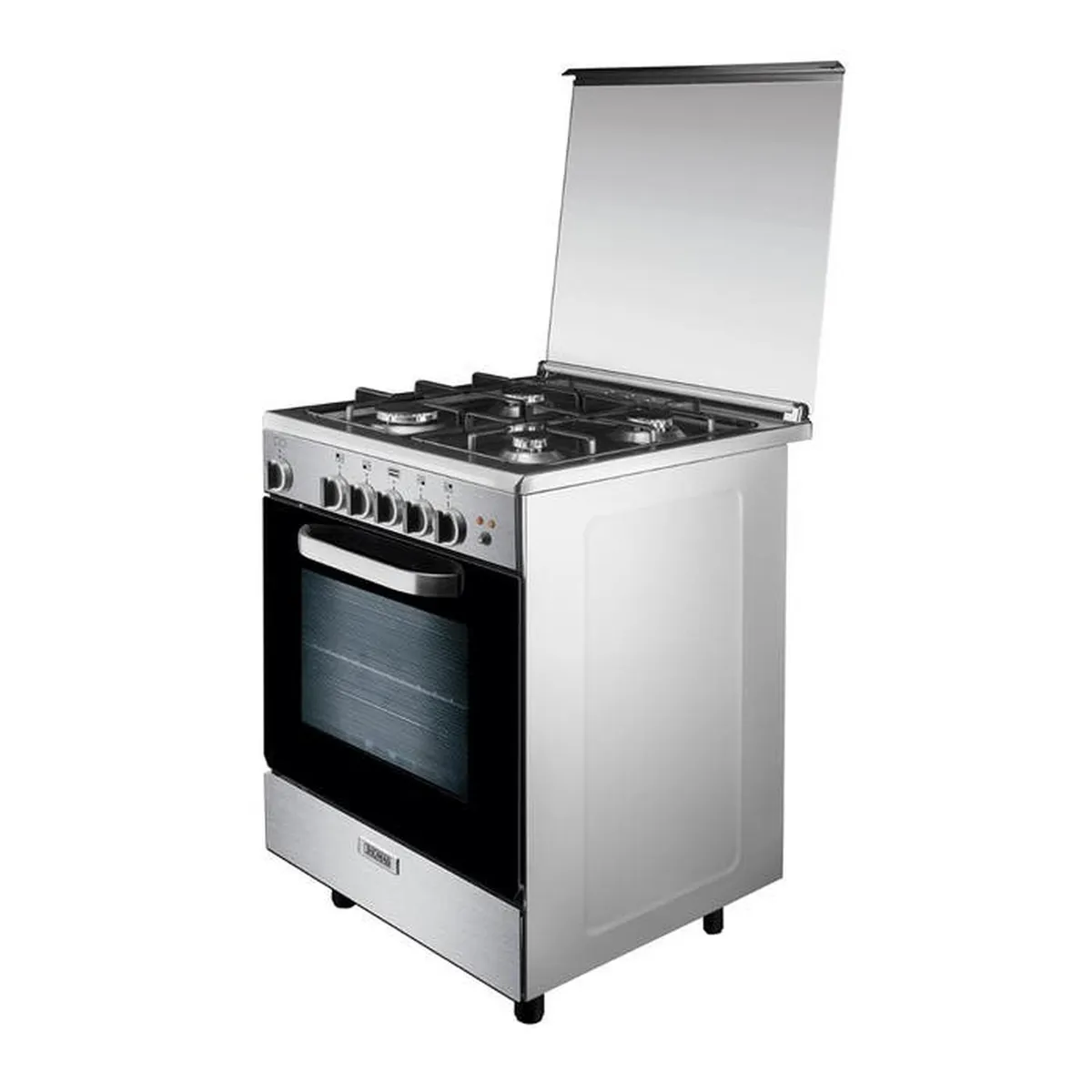THOMAS - Cocina a Gas Thomas 4 Platos con Horno 70 Litros Acero AL6611EI Florencia 1