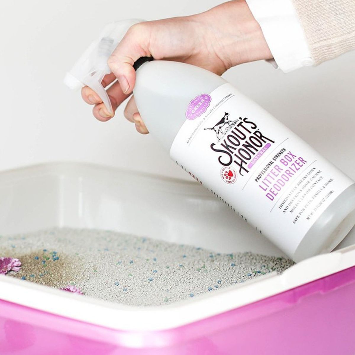 GENERICO - Skouts Honor Desodorizante para Areneros de Gatos 1035ml