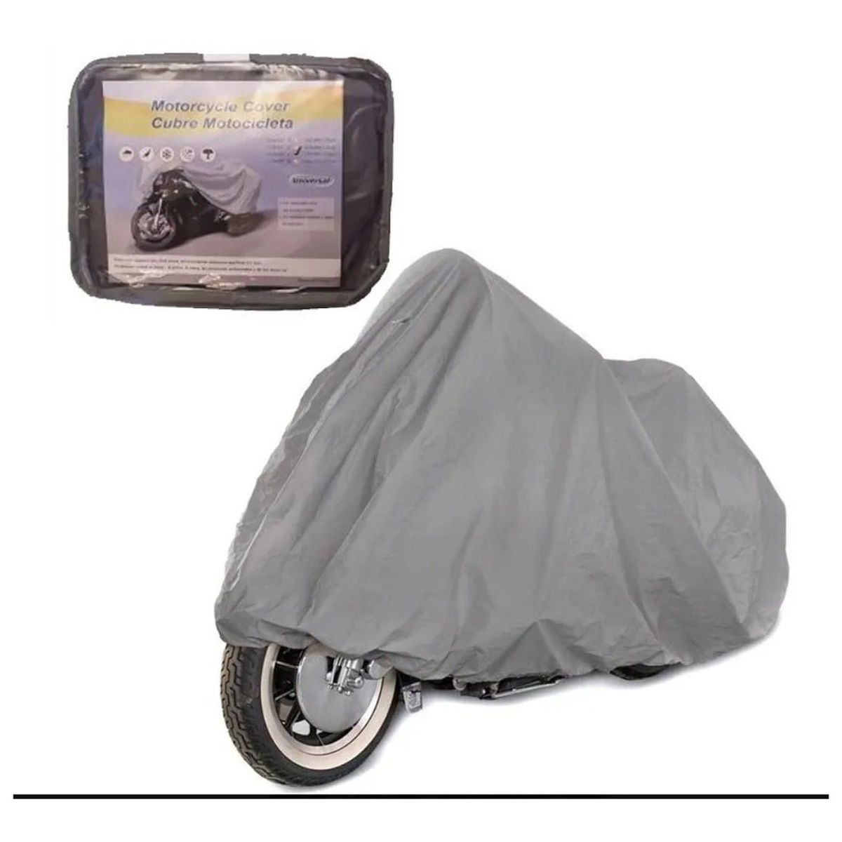 GENERICO - funda cubre motos scooters impermeable talla L