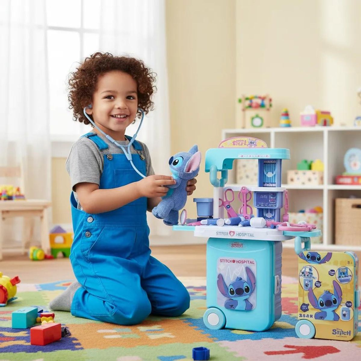 BALOGO - STITCH SUPER MALETA 3 EN 1 DOCTOR