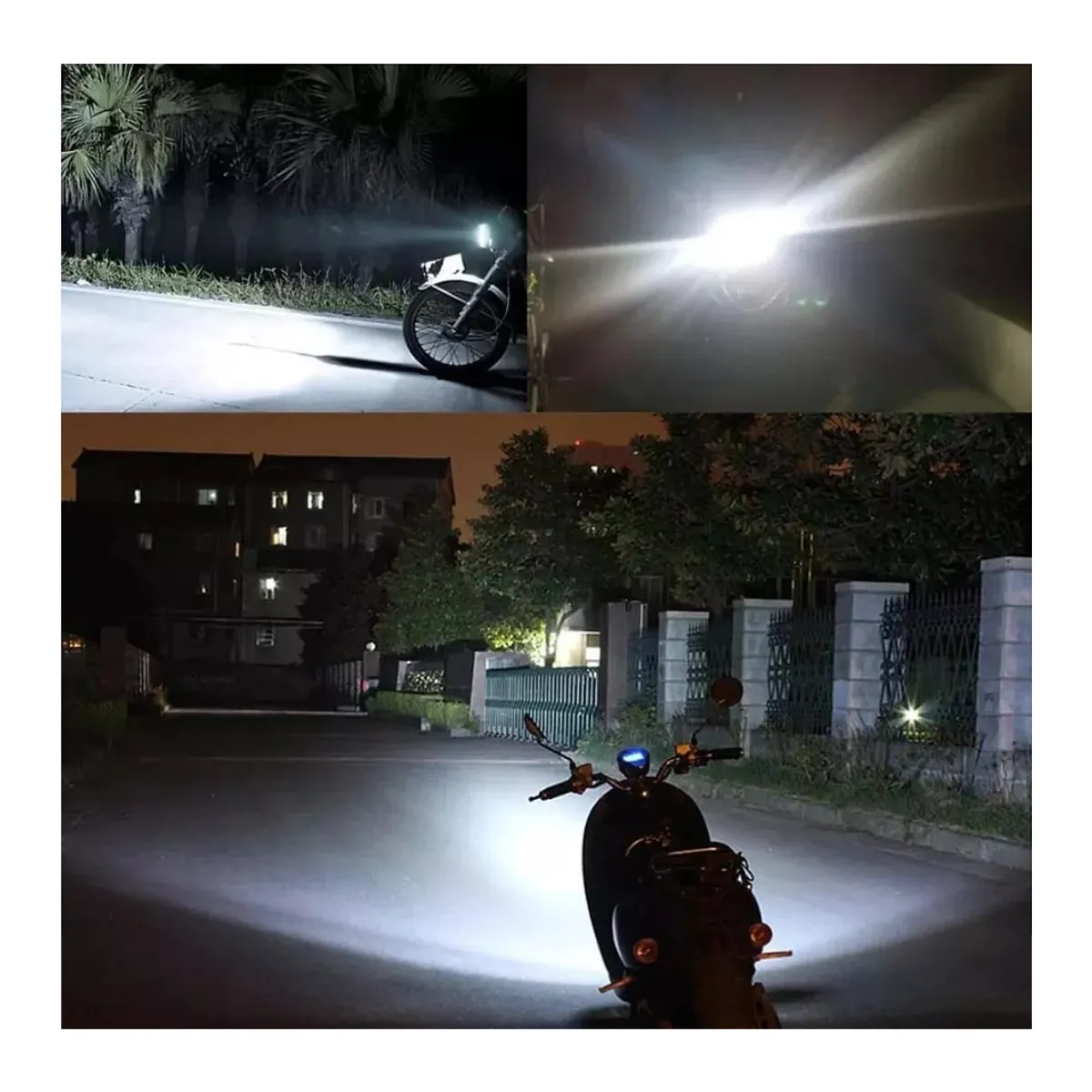 GENERICO - Ampolleta LED H4 12V 18W para motos scooters