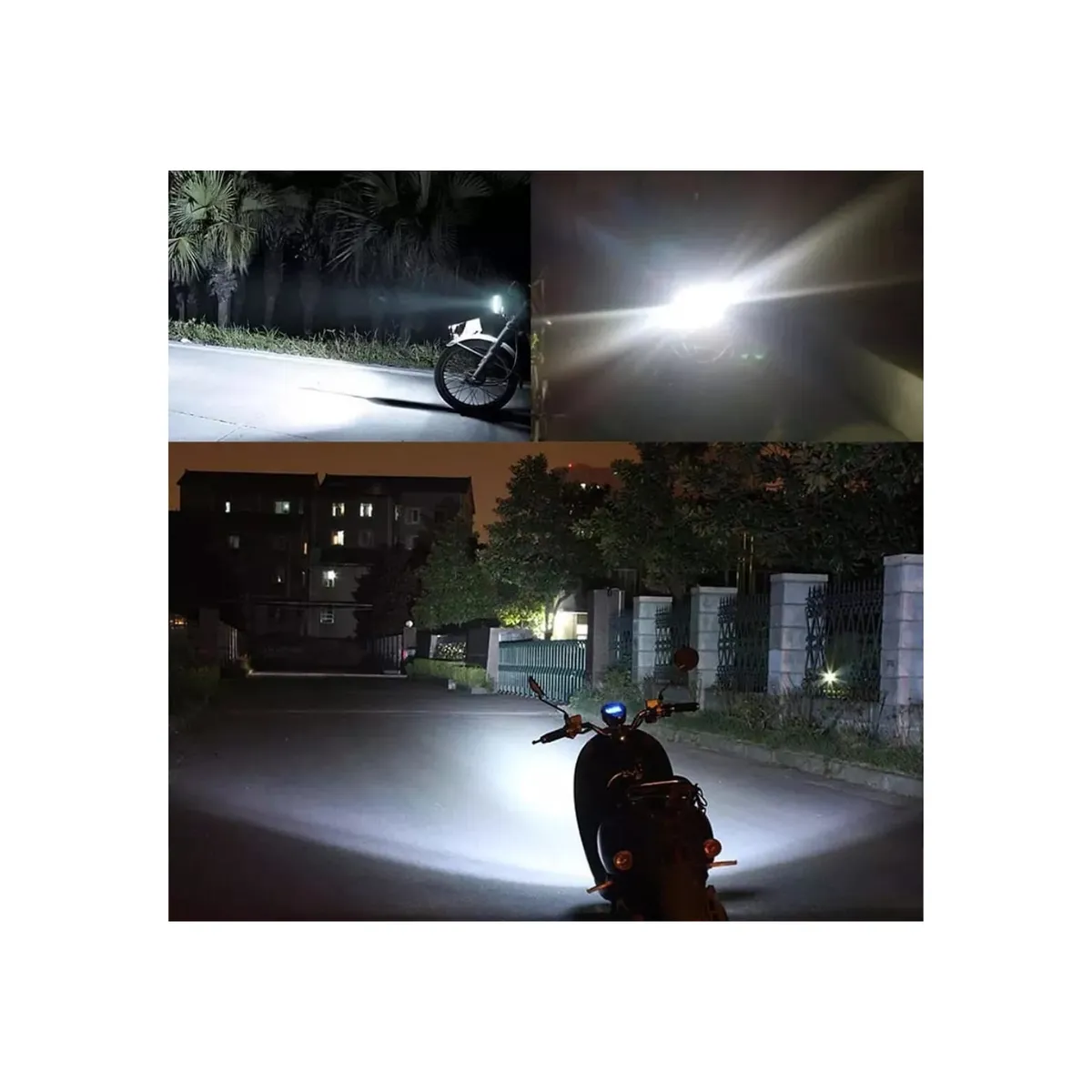 GENERICO - Ampolleta LED H4 12V 18W para motos scooters