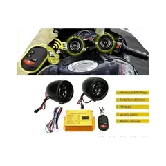 GENERICO - Alarma radio para motos c parlantes mp3