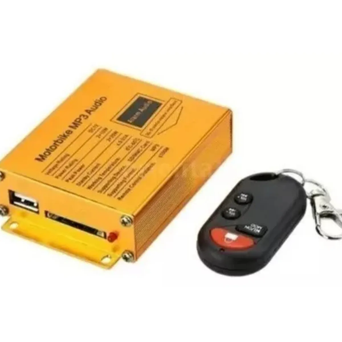 GENERICO - Alarma radio para motos c parlantes mp3