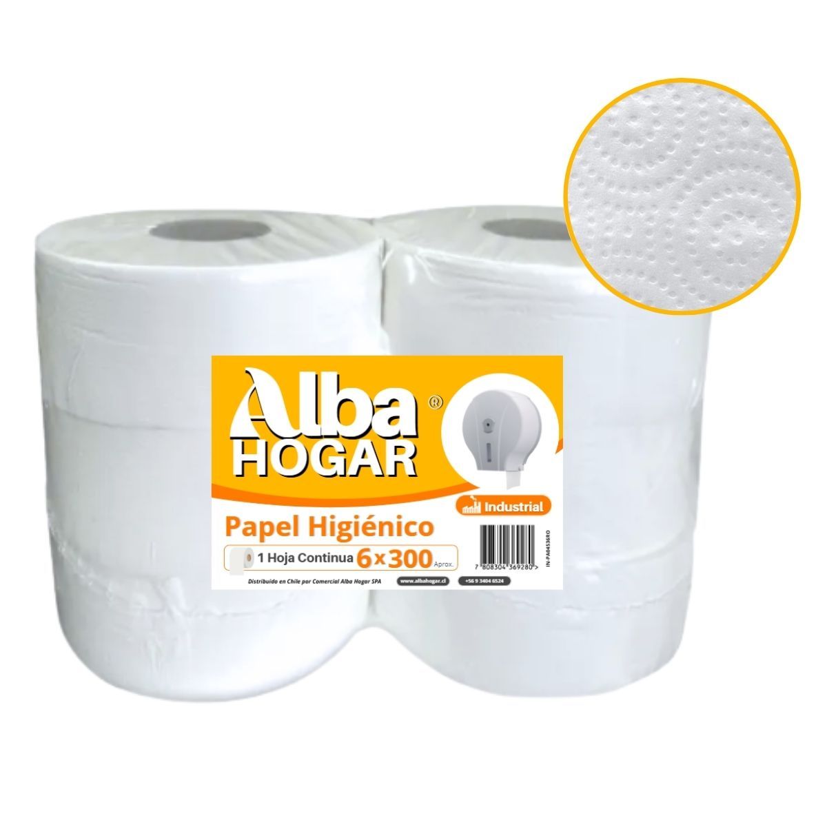GENERICO - Papel Higiénico X6 Rollos + Toalla De Papel X2 Rollos Pack