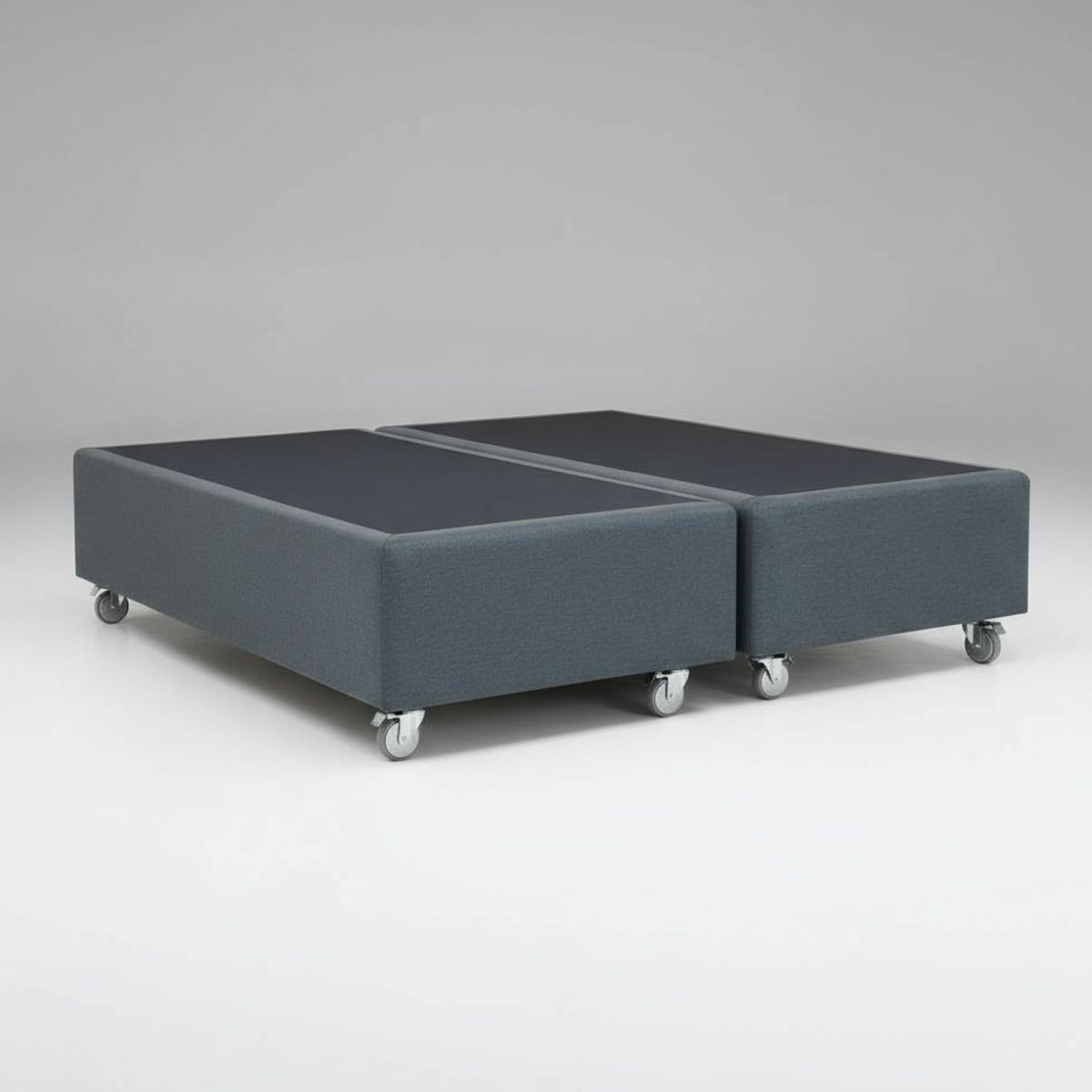 BLOCCARE - Base Dividida Super King Box 30 cm / Ruedas Pyton - Con Refuerzo