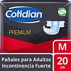 COTIDIAN - PACK PAÑAL ADULTO PREMIUM TALLA M 80 unidades