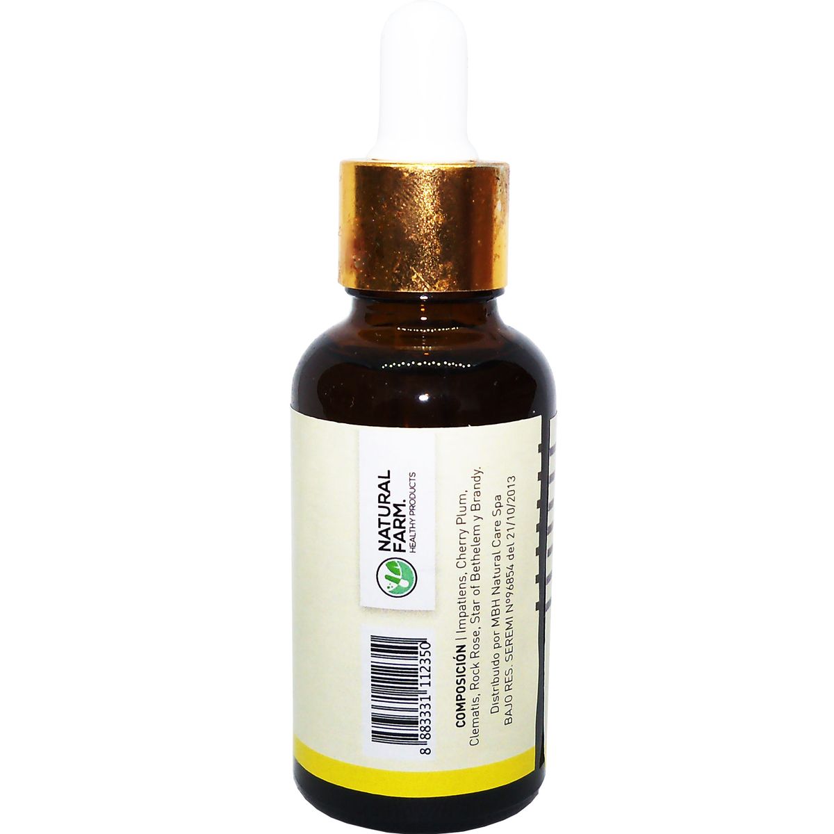 NATURAL FARM - 2 Flores De Bach Natural Rescue No Mas Panico Ansiedad 50 ml