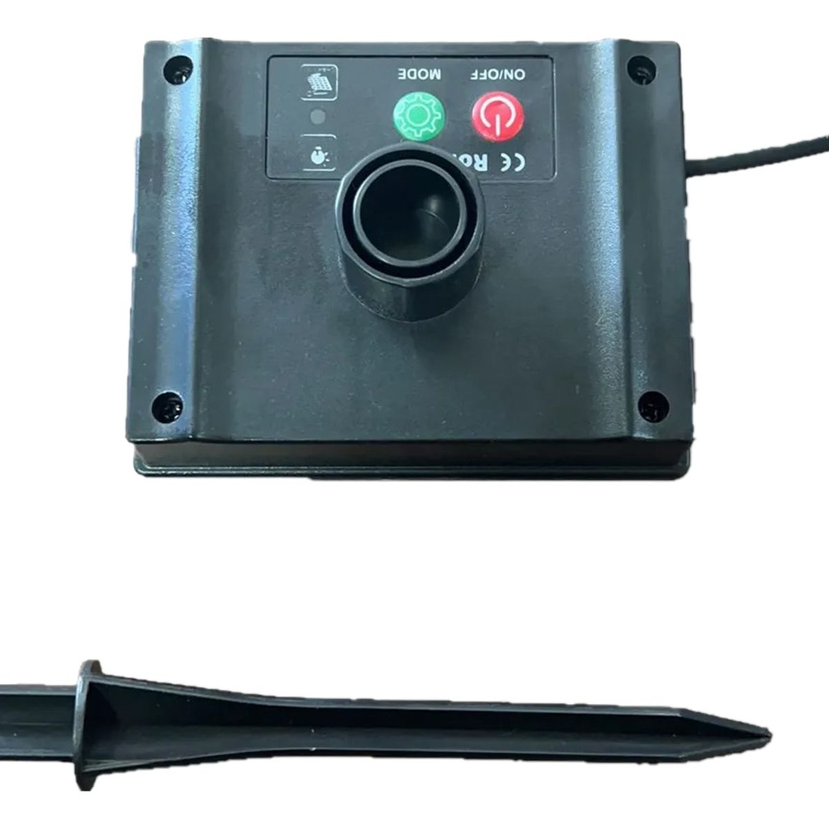 GENERICO - Guirnalda Solar 10 Metros 10 Ampolletas Negro