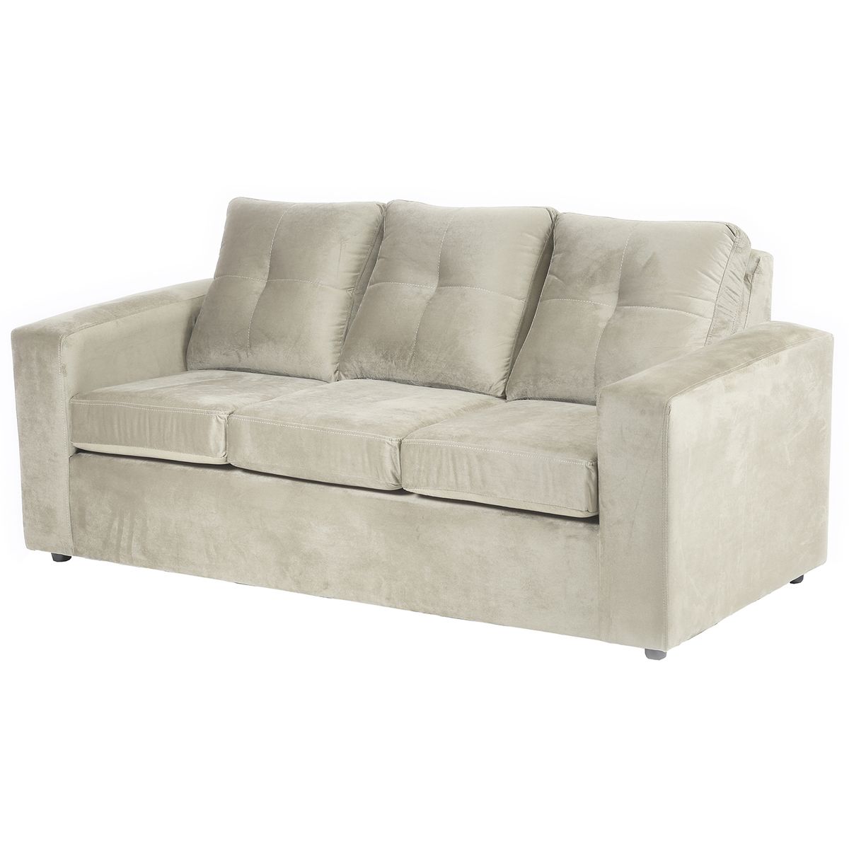 MUEBLES ALTIRO - Sofá Emanuel 3 Cuerpos - Tela Felpa / Muebles Altiro