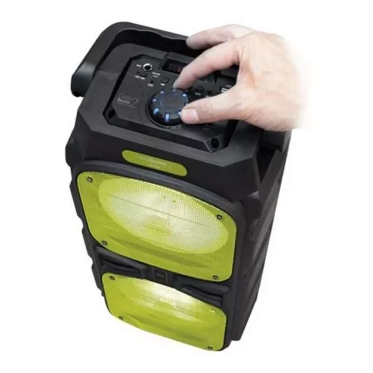 MLAB - Parlante Mlab Deep Bounce 2 Bluetooth + Micrófono Verde