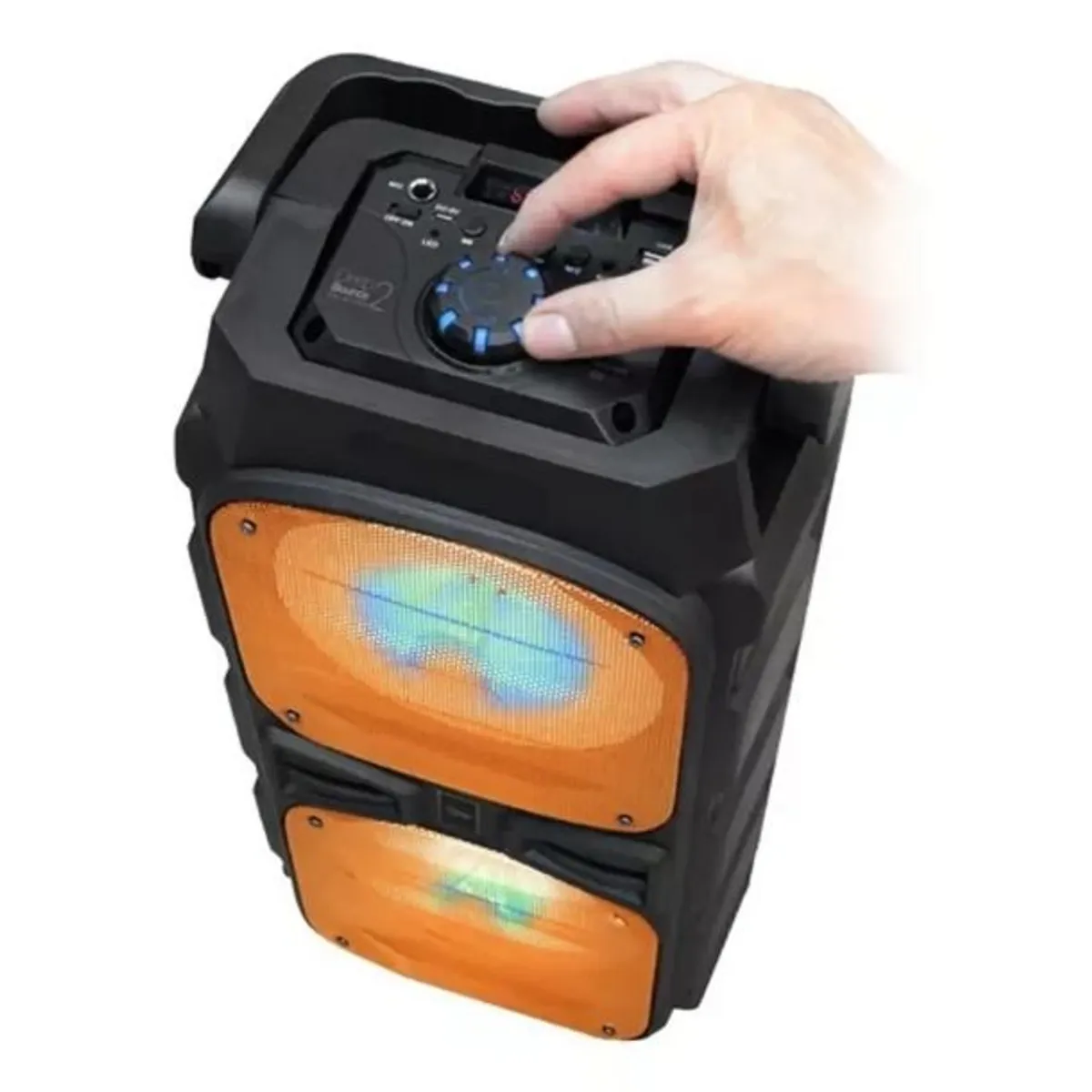 MLAB - Parlante Mlab Deep Bounce 2 Bluetooth + Micrófono NARANJA