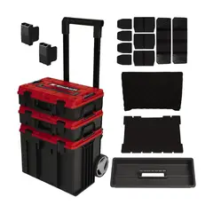 EINHELL - Caja de herramientas con ruedas E-Case Tower 120kg