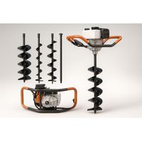 Barreno Ahoyador 63cc + 3 Brocas + Extesion - Profesional Japon