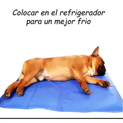 GENERICO - CAMA REFRESCANTE PARA PERROS Y GATOS TALLA XL 90X80 CM