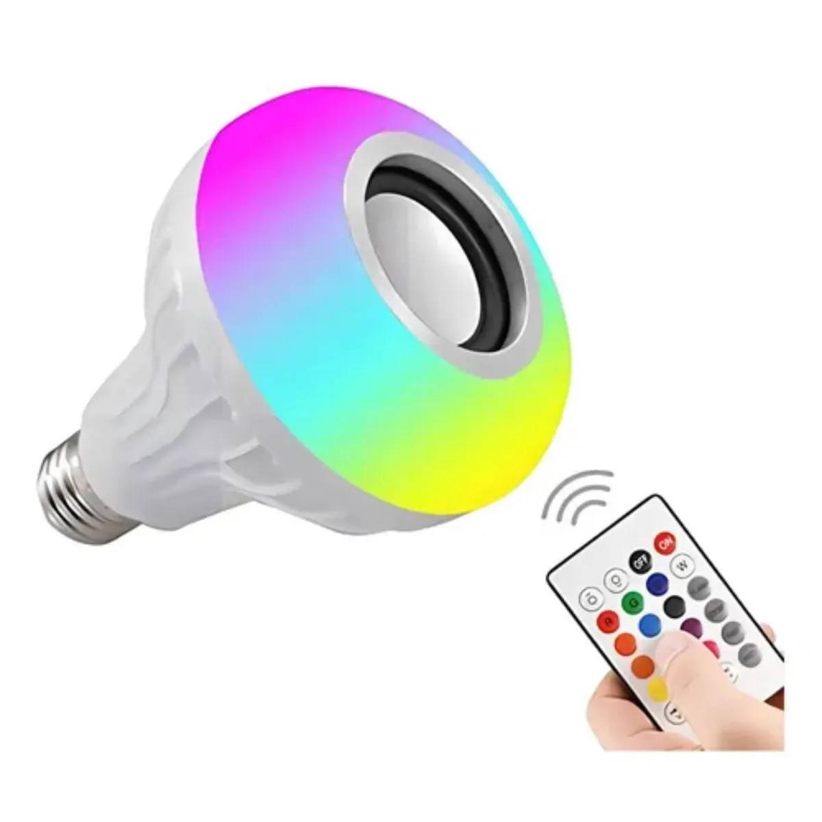 GENERICO - LAMÁRA BLUETOOTH PARLANTE BLANCO