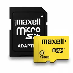 MAXELL - Tarjeta De Memoria Micro SD 128GB CLASE 10