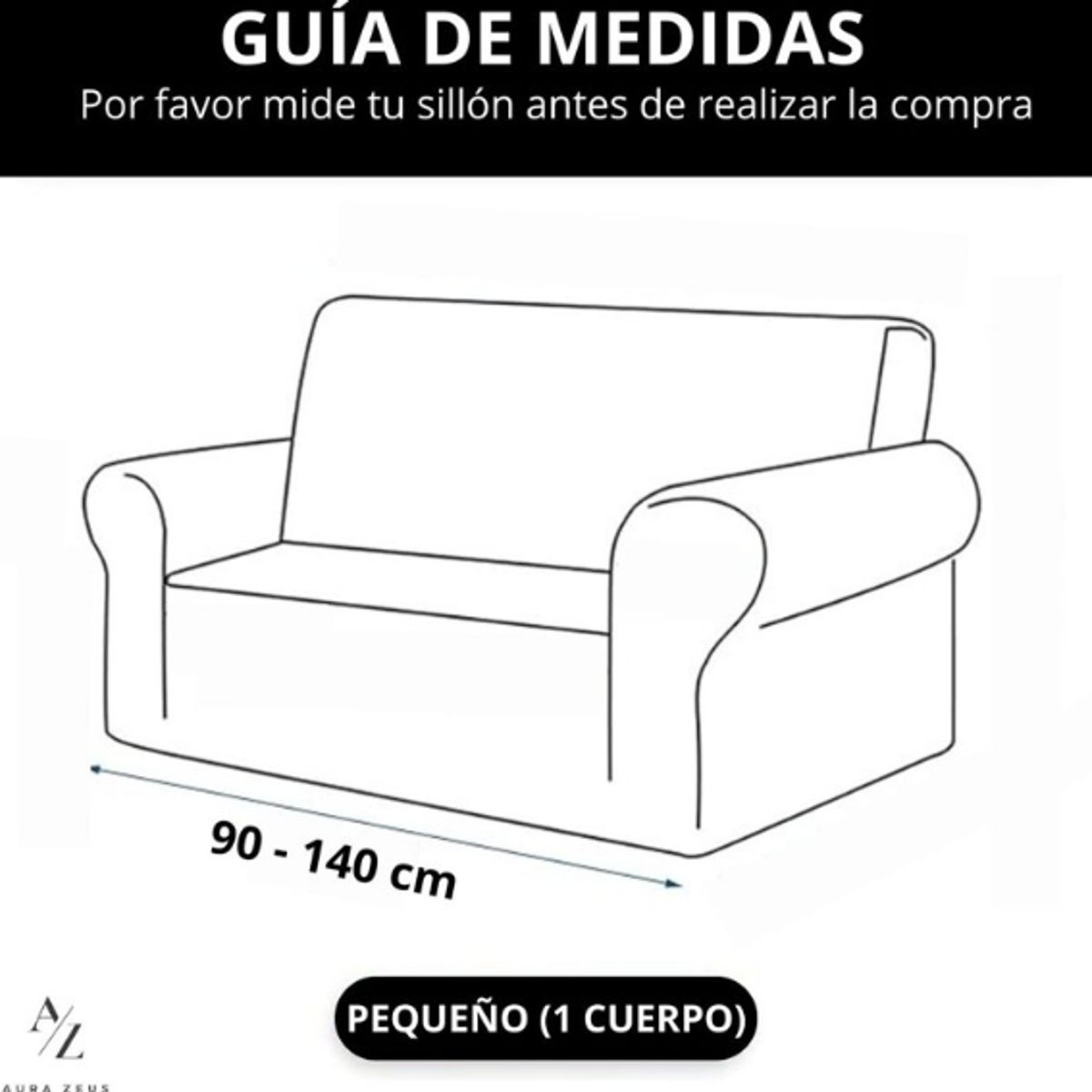 GENERICO - SET DE CUBRE SILLONES 3+1+1 TELA TEXTURIZADA CON DISEÑO