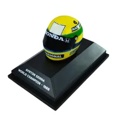 FORMULA 1 - Casco Ayrton Senna Campeon 1988 Minichamps Esc 1:8