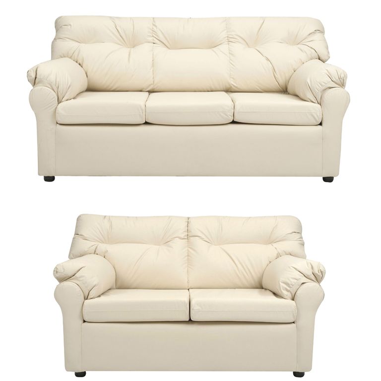 Living Mateo 32  - Cuero Sintetico Pu / Beige