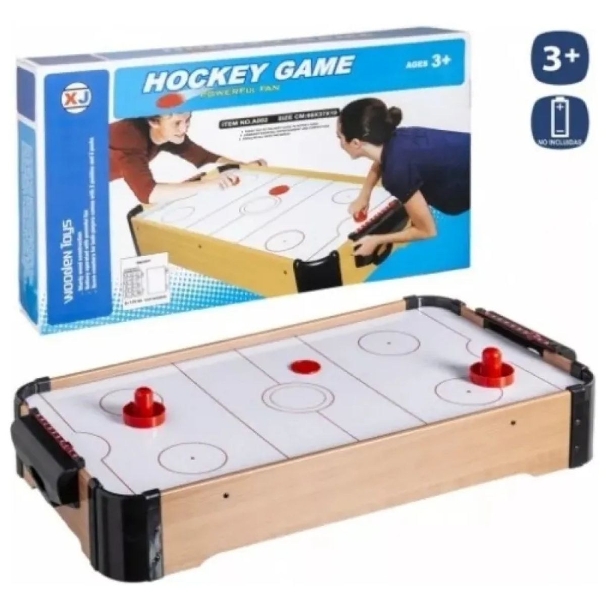 GENERICO - Mini Mesa Portátil De Hockey De Aire Con Marcador