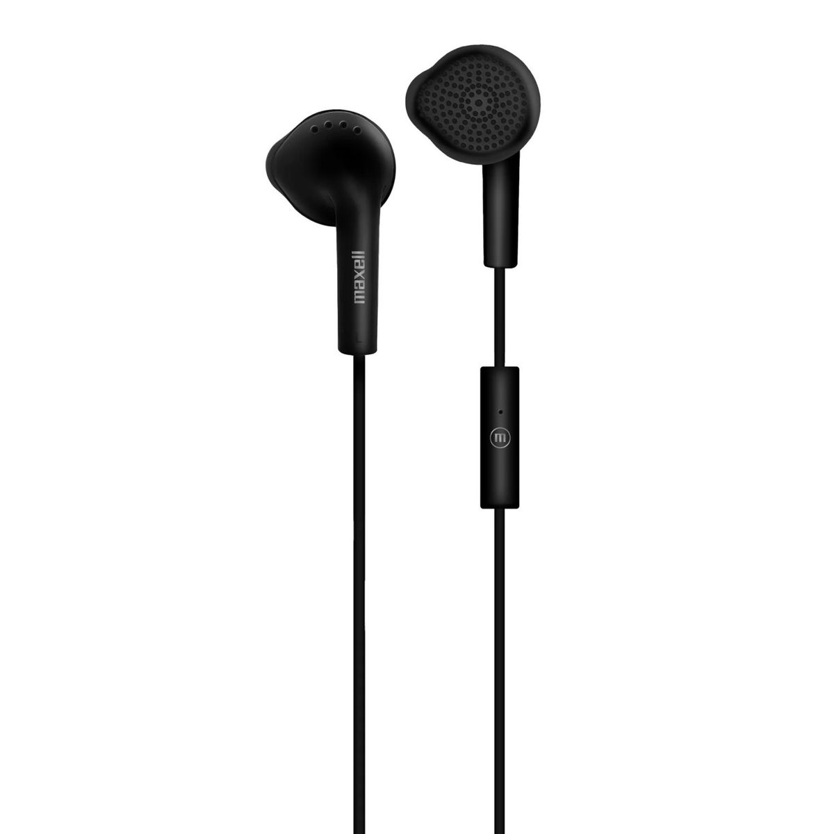 MAXELL - Audífonos Stereo Earbuds con Mic EB-MIC 35mm Maxell Negro