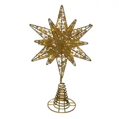 GENERICO - Estrella Perla para Árbol Navideño