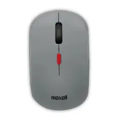 MAXELL - Mouse Inalámbrico Ergonómico 1600 DPI MOWL-100 Gris