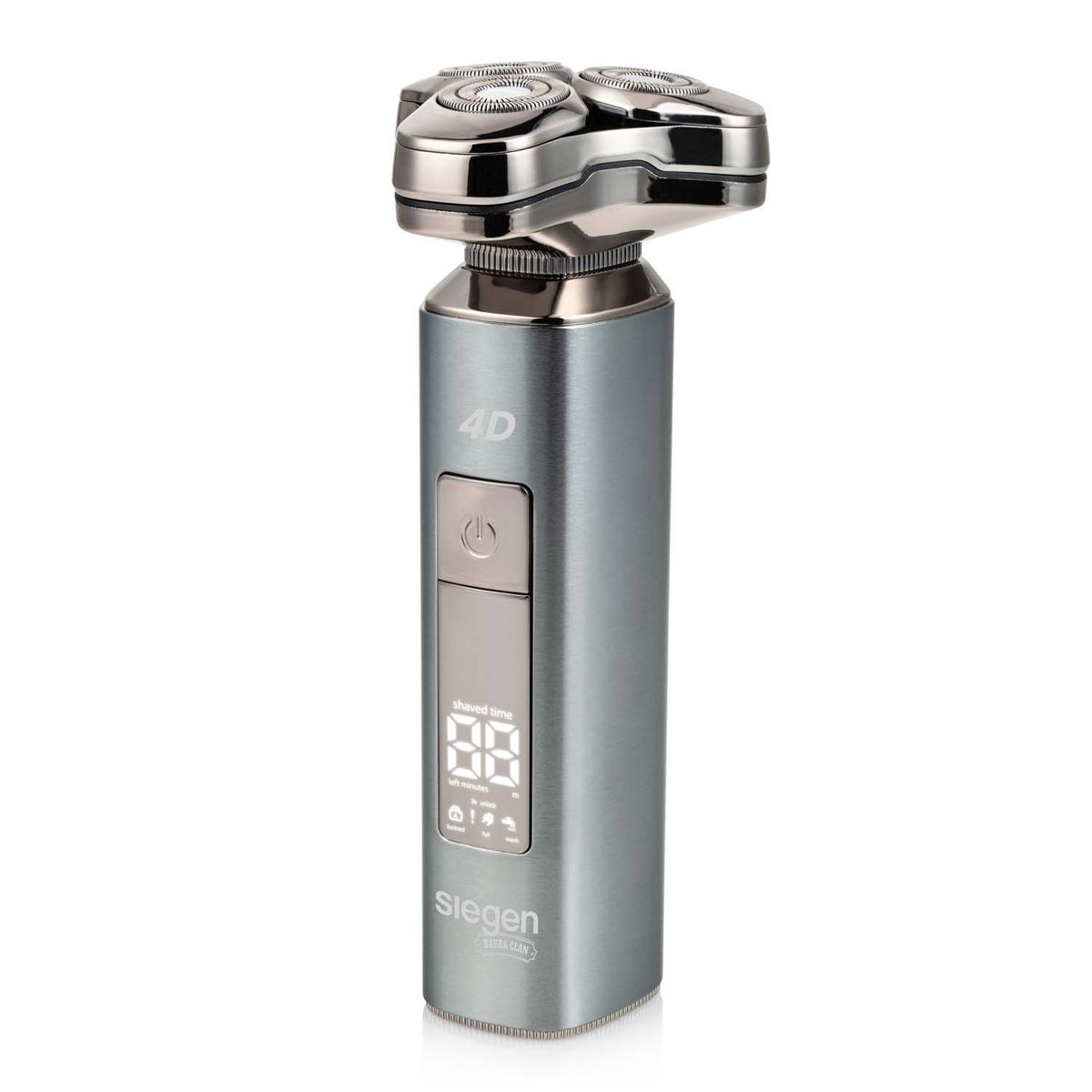 SIEGEN - Afeitadora Trimmer SG-7225 3en1 Húmedo/Seco 4D Pantalla LED
