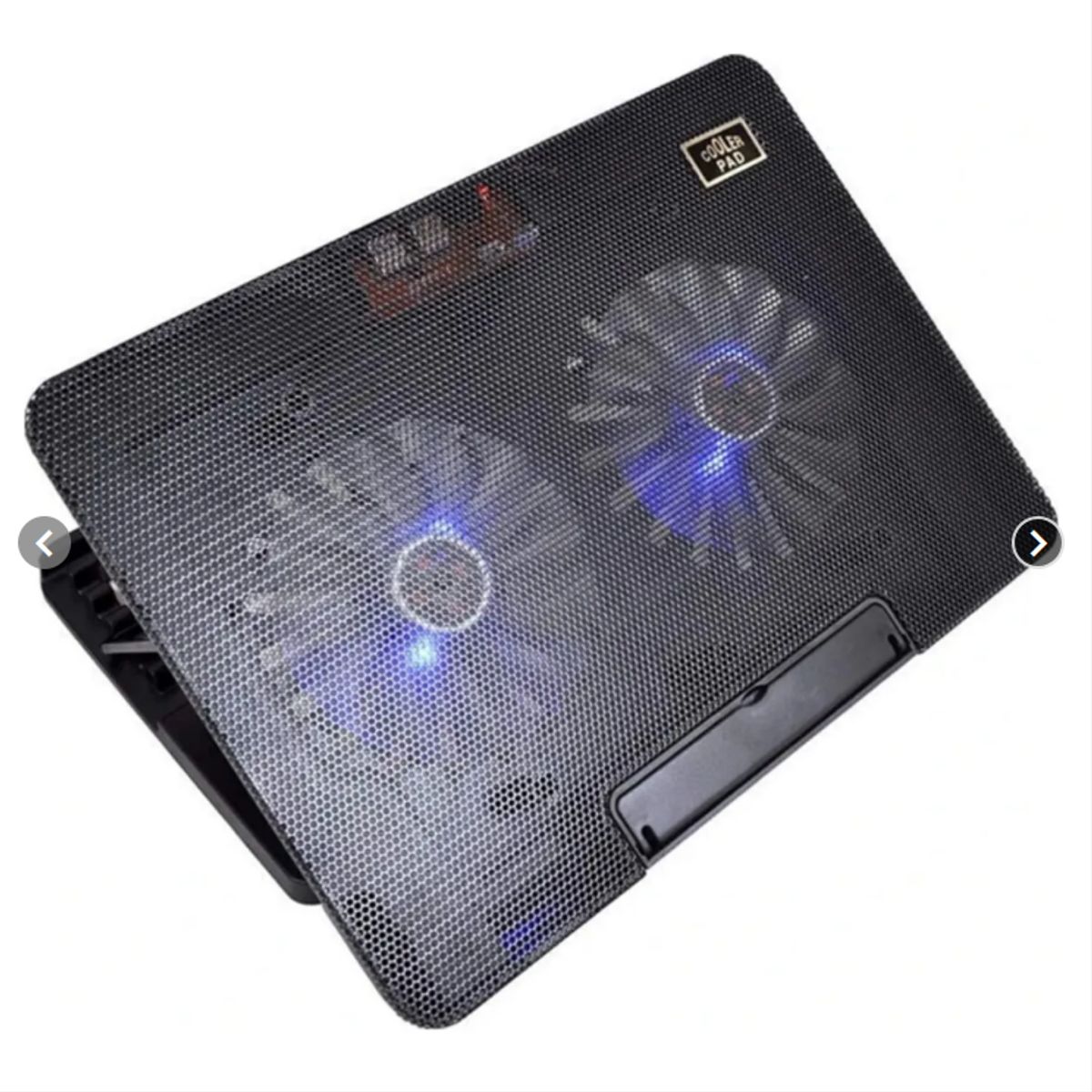 GENERICO - Base Cooler Para Notebook Con 2 Ventiladores
