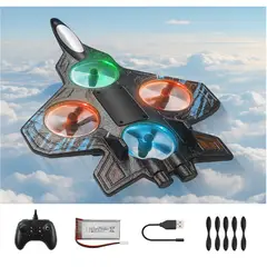 GENERICO - Dron Avión de Guerra Espuma Planeador a Control Remoto