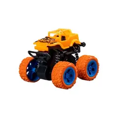 SOLEIO - JUGUETE CAMIÓN DE FRICCIÓN 4X4 TODO TERRENO NARANJO