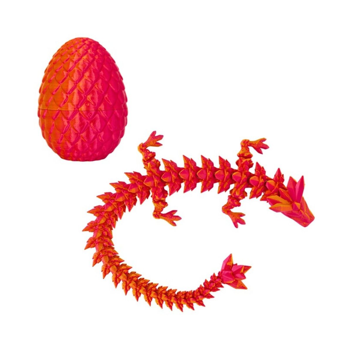 SOLEIO - JUGUETE HUEVO DE DRAGÓN ROJO