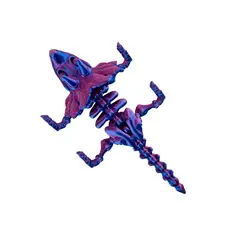 SOLEIO - JUGUETE DINOSAURIO TRICERATOPS TORNASOL IMPRESIÓN 3D MORADO