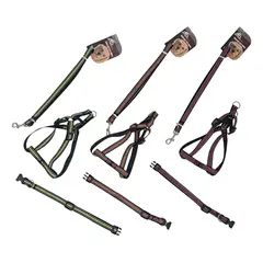 DEFENSOR FOREVER - X3 Correa Arnés Y Collar Para Perros Pequeños Talla S