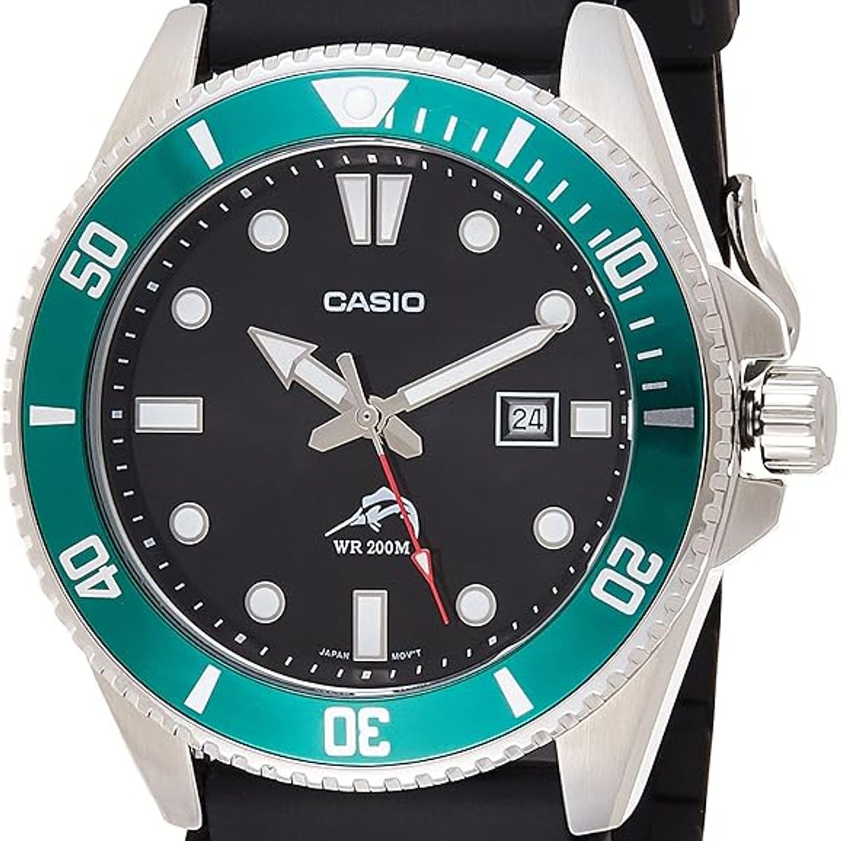 CASIO - RELOJ CASIO MARLIN MDV106B-1A3 HOMBRE BUCEO WR200M