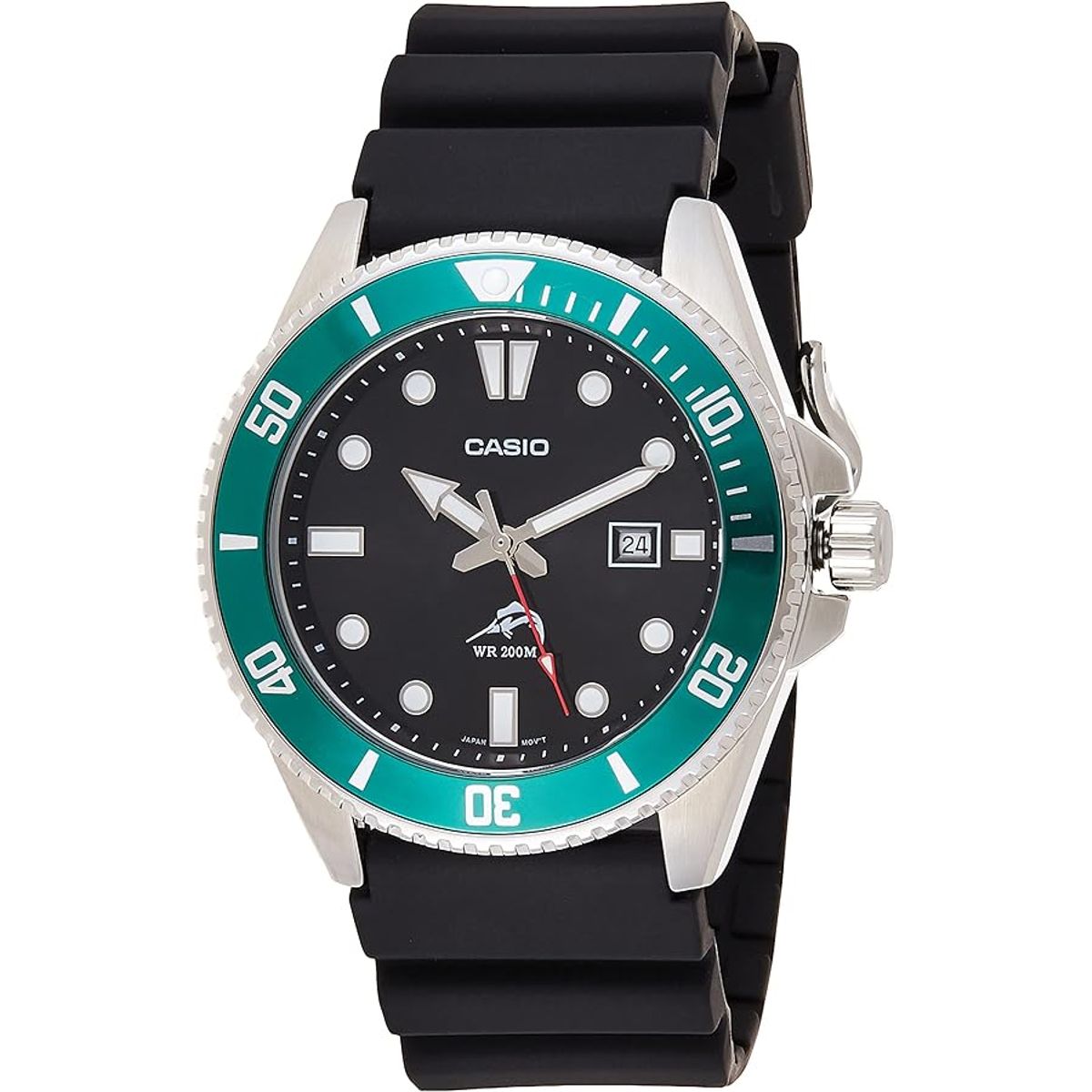 CASIO - RELOJ CASIO MARLIN MDV106B-1A3 HOMBRE BUCEO WR200M