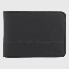 MERRELL - Billetera Unisex Boston Recycled Leather Negro