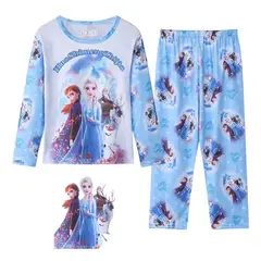 QIKUN - Conjunto Pijama Piel De Durazno Pijama Infantil Niñas