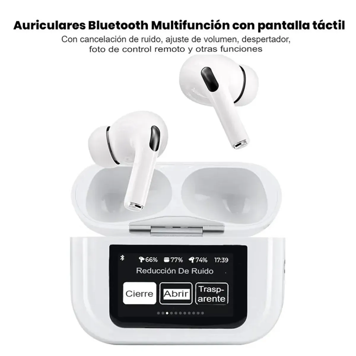 GENERICO - Audífonos Inalámbrico Bluetooth A9pro Auriculares Lcd Táctil