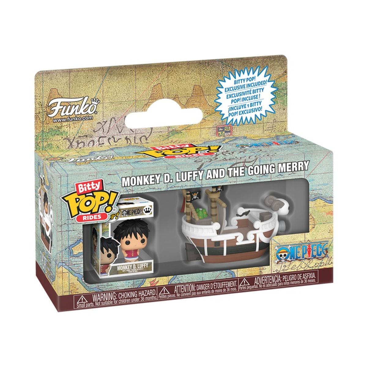 FUNKO - Funko Bitty Pop One Piece  Luffy y Going Merry