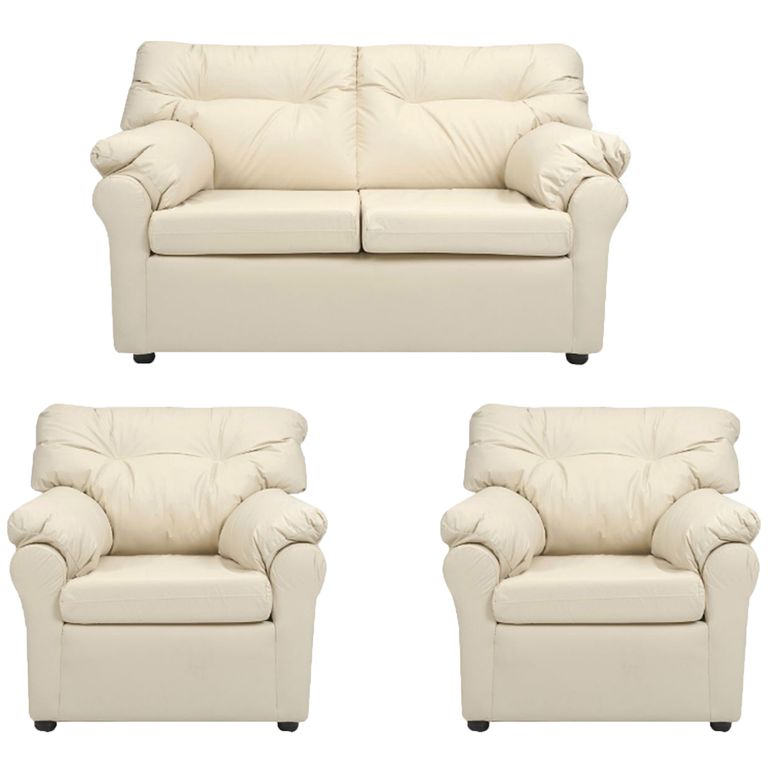 Living Mateo 211 - Cuero Sintetico Pu Beige