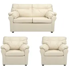 GENERICO - Living Mateo 211  - Cuero Sintético Pu