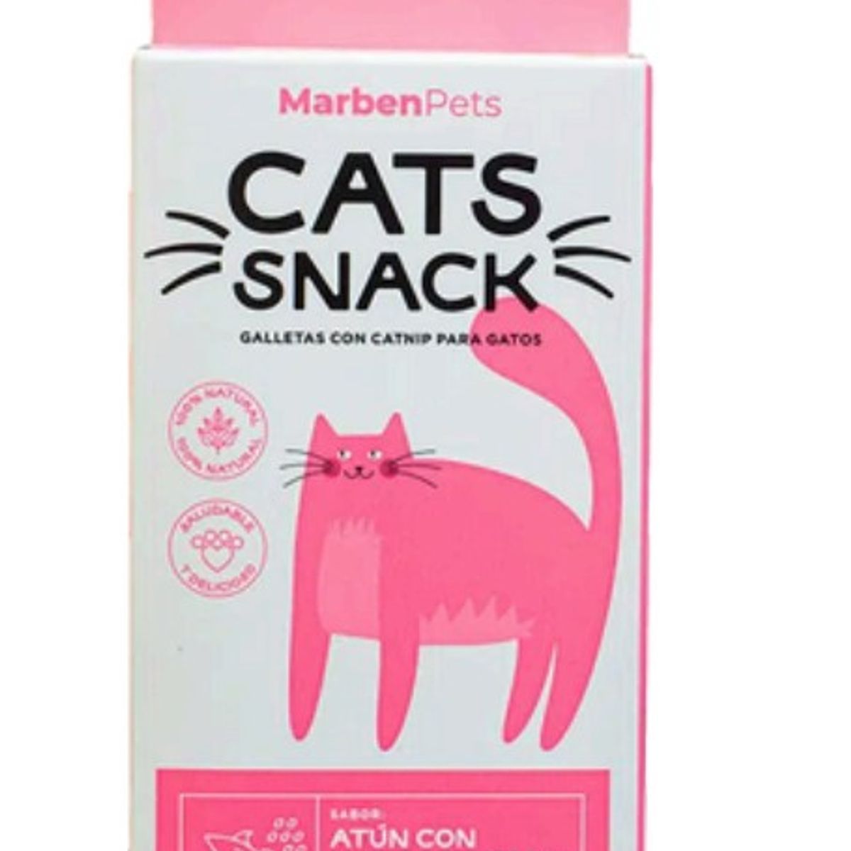 MARBEN PETS - Galletas con CATNIP sabor atún con hierba gatera