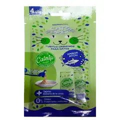MARBEN PETS - Tubito Cremoso Sabor Atun con Hierba Gatera