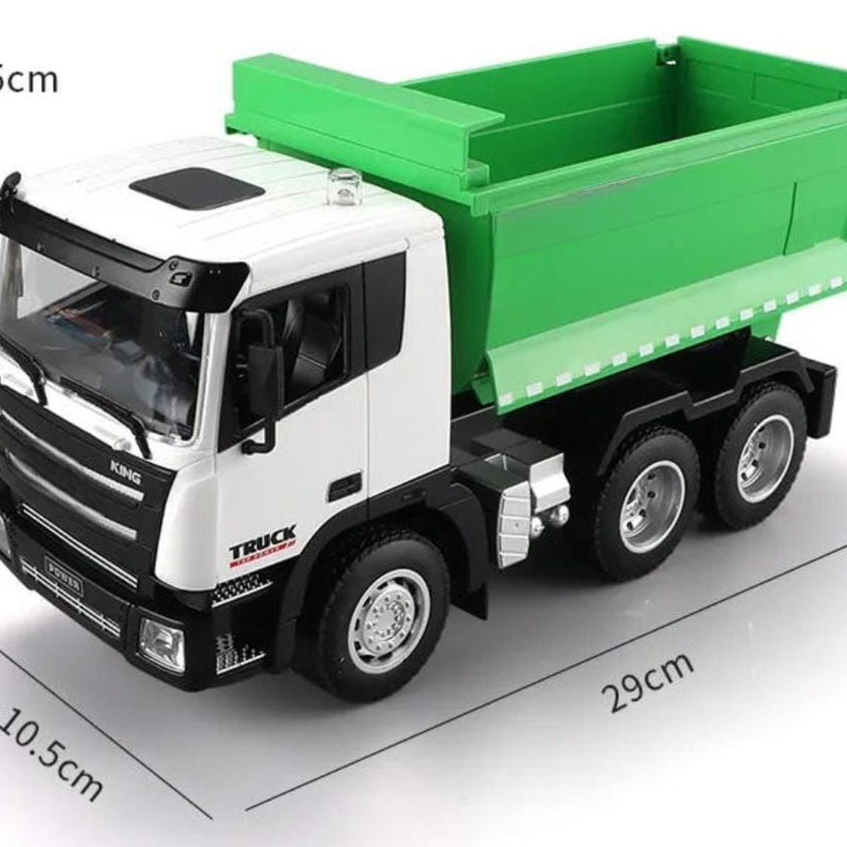 GENERICO - CAMION TOLVA CONTROL REMOTO CON BATERIA RECARGABLE 9 CANALES 2.4 GHZ