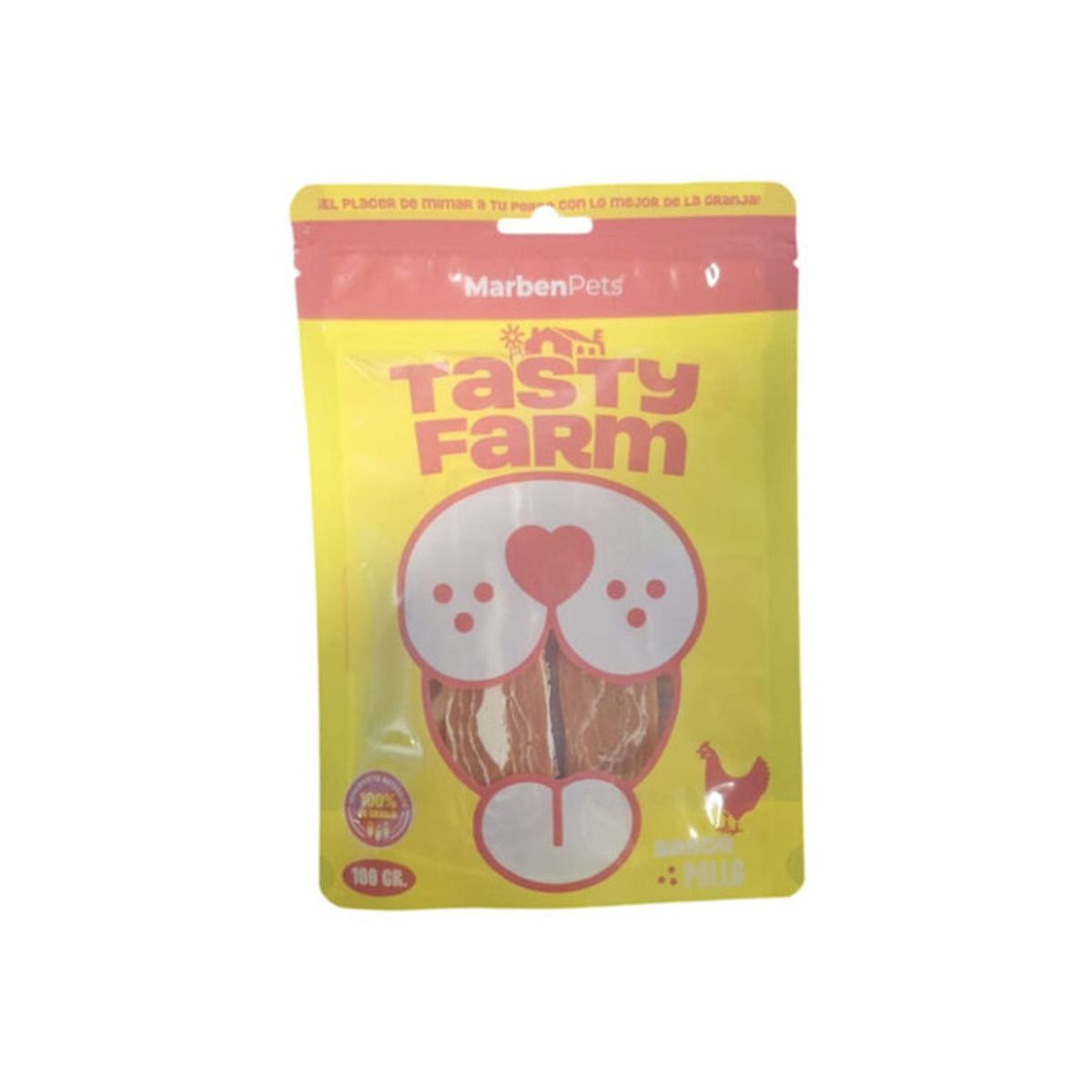MARBEN PETS - Rebanadas de pollo 100g