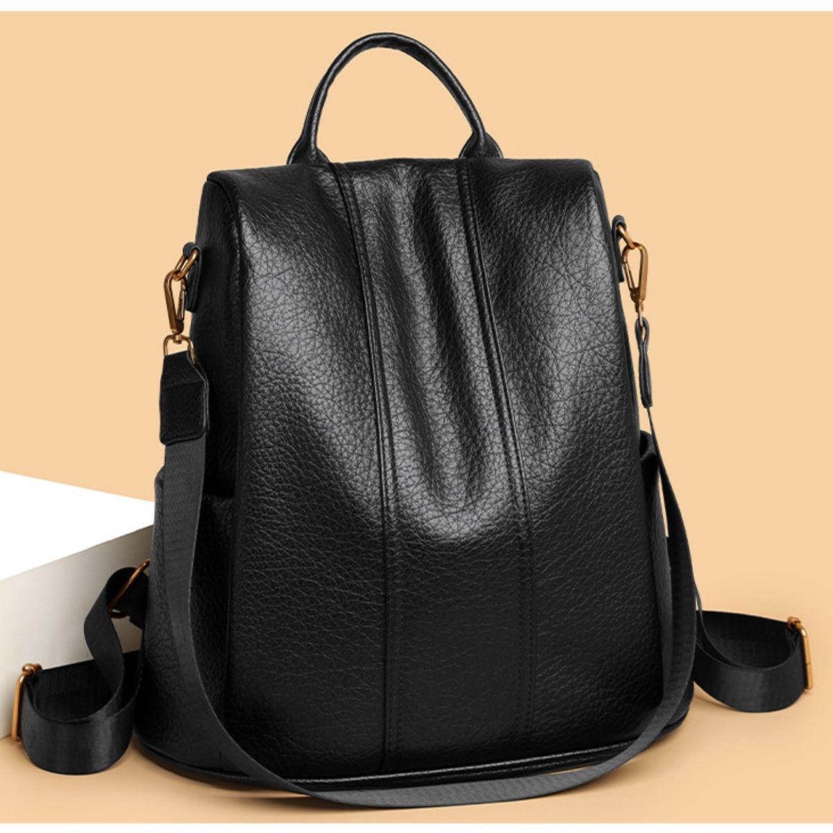 MOMO - Mochila de cuero mate Originals Clasic design 808