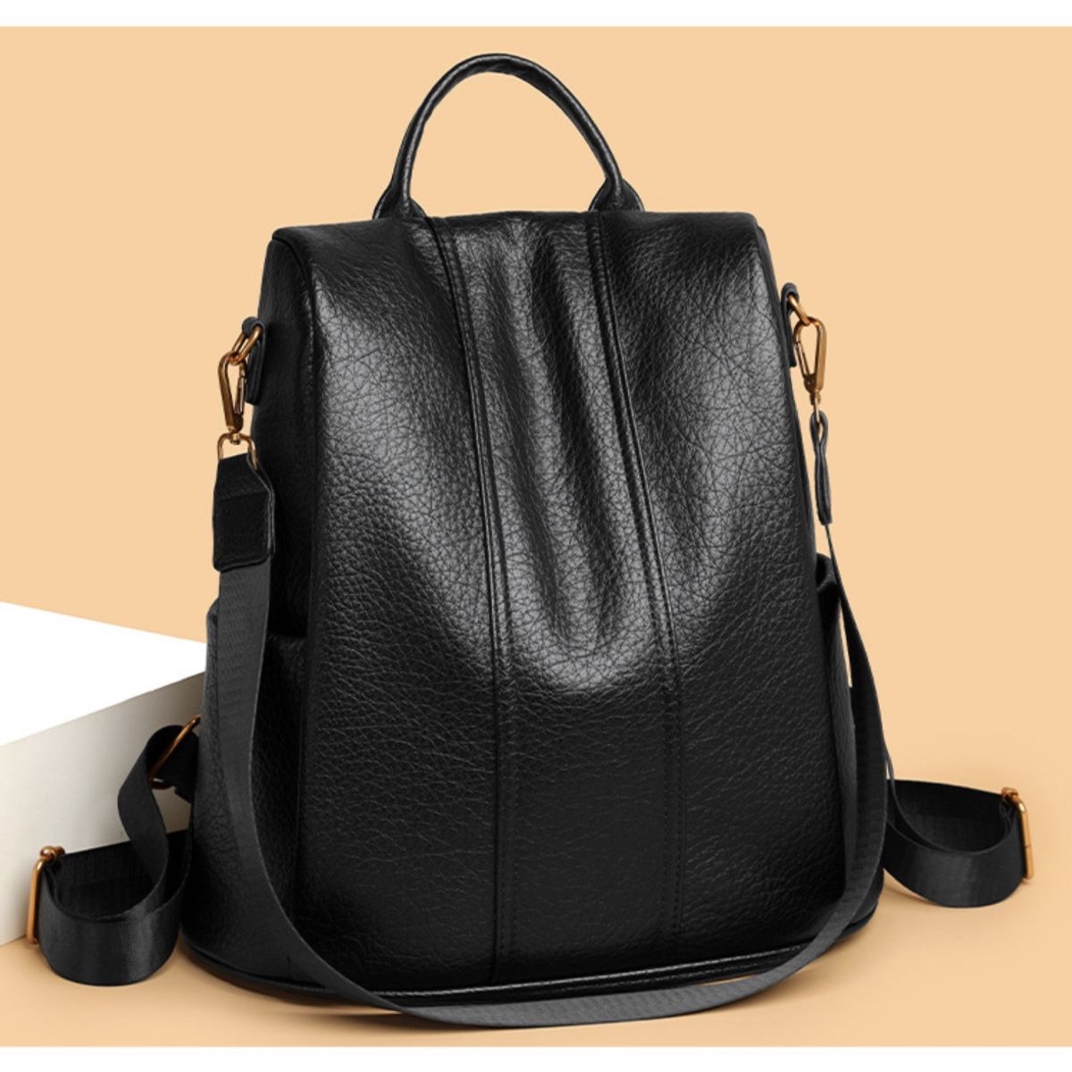 MOMO - Mochila de cuero mate Originals Clasic design 808